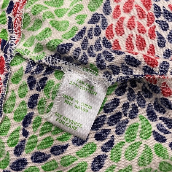 Lilly Pulitzer Red Green Tunic Top Dress Small - Picture 5 of 5